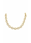 Lazer Çizik Detay Gold Bileklik (17cm-uzatma dahil 19cm)