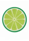 Lime Desen Katlanabilir Yelpaze