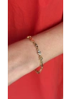 Manifest Gold Kadın Bileklik (16cm-uzatma dahil 19 cm)