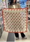 Marka Model Kiraz Desen Fular(90x90)