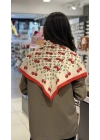 Marka Model Kiraz Desen Fular(90x90)