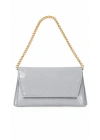 Mavi Zincir Askılı Kadın Clutch & Portföy Çanta