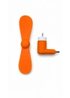 Mini Soğutucu Fan Type-C Turuncu