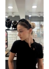 Paraşüt Kumaş Siyah Taç