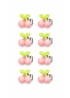 Pembe Kiraz Saç Küpesi