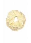 Sarı Kumaş Simit Toka