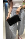Siyah Kadın Clutch & Portföy Çanta