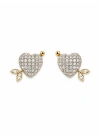 Swarovski Kalp Küpe