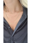 Taş İşleme Halka Detay Choker Kolye