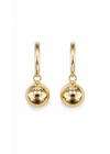 Top Detay Gold Küpe