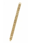 Üç Sıra Geçme Plaka Bileklik(18 cm)