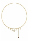 Yıldız Figür Gold Choker Kolye