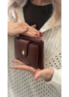Zarf Model Bordo Kadın Cüzdan