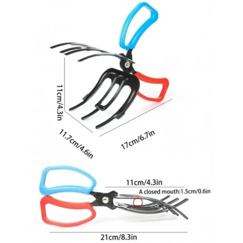 3 Pençeli 11 cm Balık Sabitleyici Maşa
