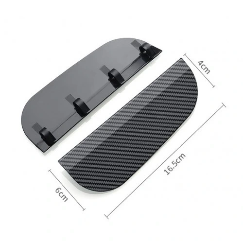 Karbon Desenli Araba Ayna Yağmur Koruma