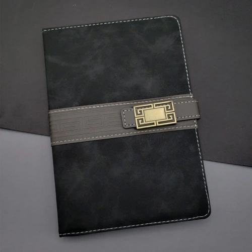 Tarihsiz Ajanda Defter Siyah Renk