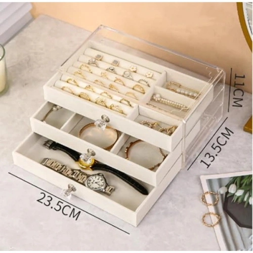 Üç Katlı Takı Organizeri