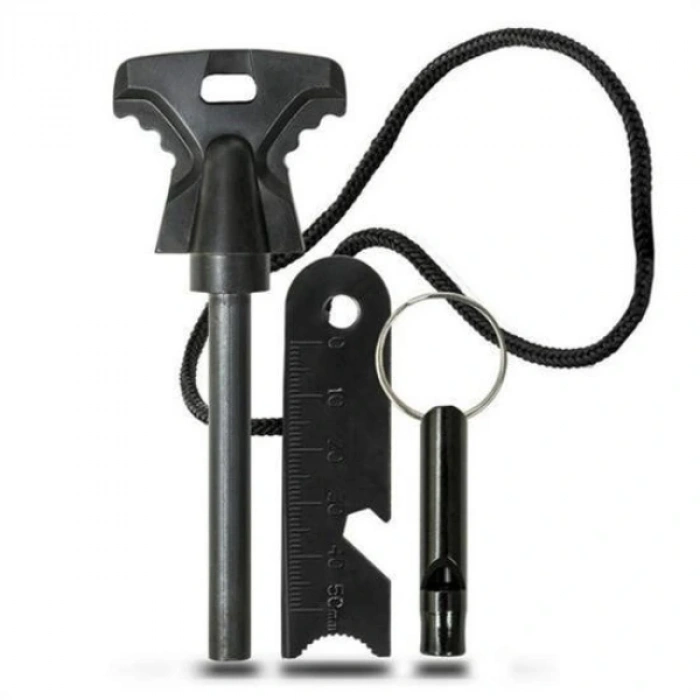 Acil Durum Magnezyum Çakmaktaşı Hayatta Kalma Kiti