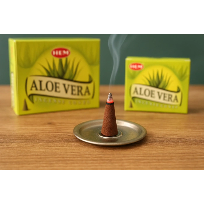 Aloe Vera Aromalı Konik Tütsü