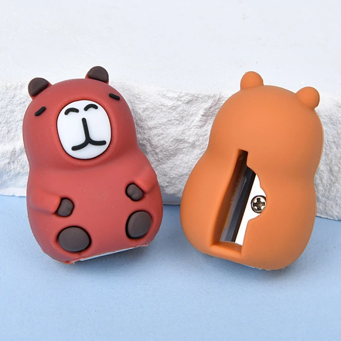 Capybara 2 in 1 Kalemtıraş Silgi Seti