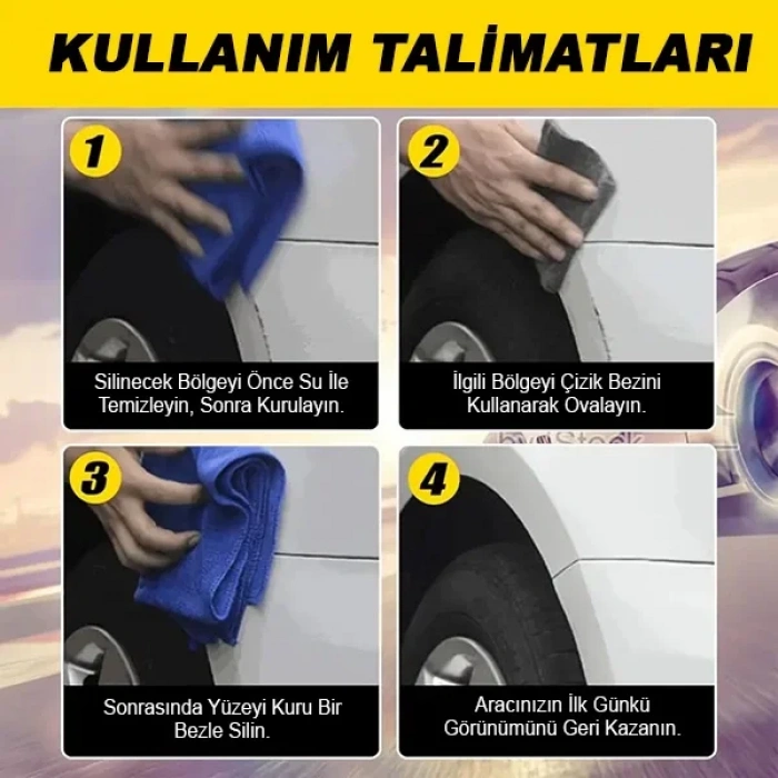 Çok Amaçlı Çizik Giderici Set