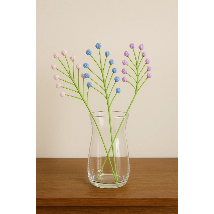 El Örgüsü Dekoratif Tomurcuk Çiçeği