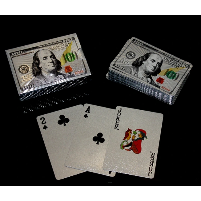 Gümüş Dolar Oyun Kartı