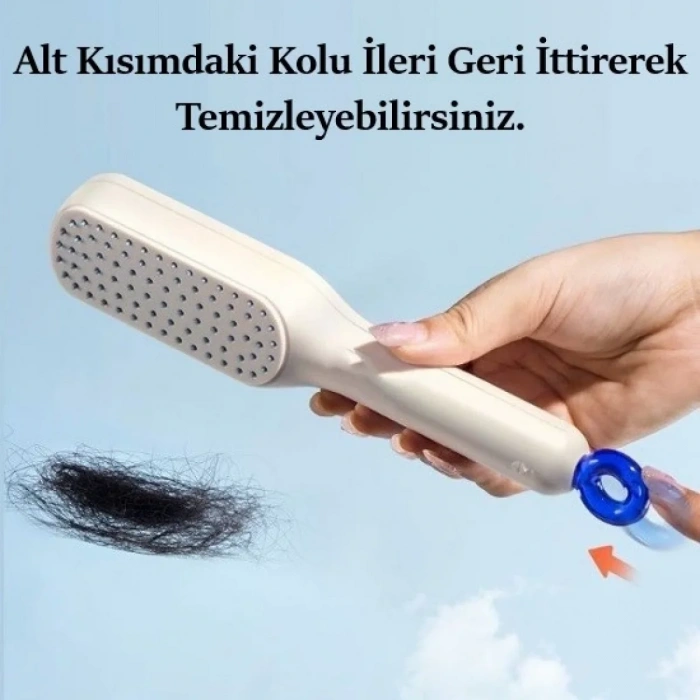 Kolay Temizlenen Saç Fırçası