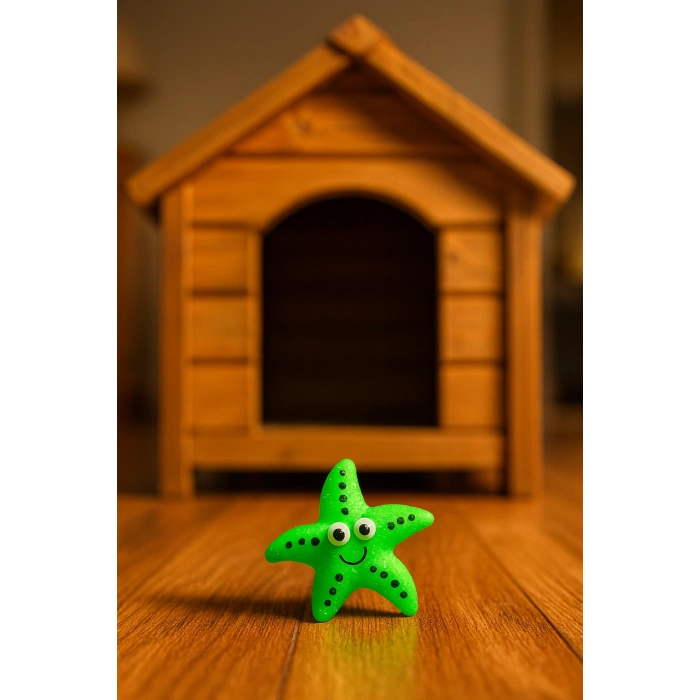 Köpekler İçin Denizyıldızı Figürlü Çiğneme Oyuncağı