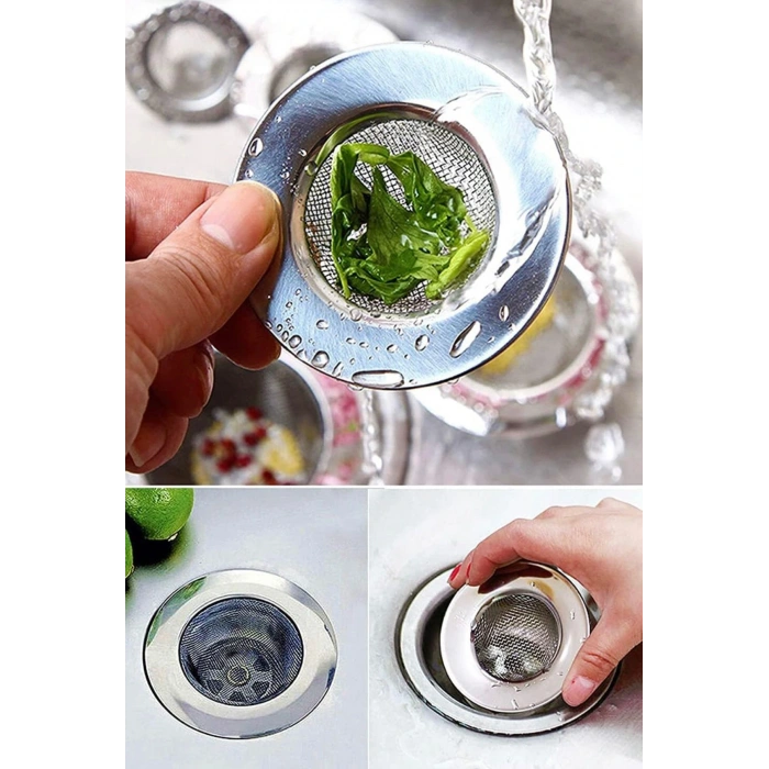 Paslanmaz Çelik Evye Süzgeci