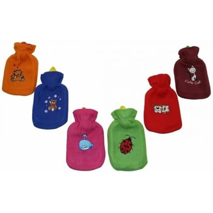 Polar Kılıflı Sevimli Sıcak Su Torbası