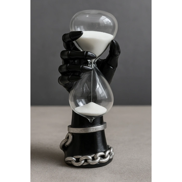 Polyester El Tasarımlı Kum Saati