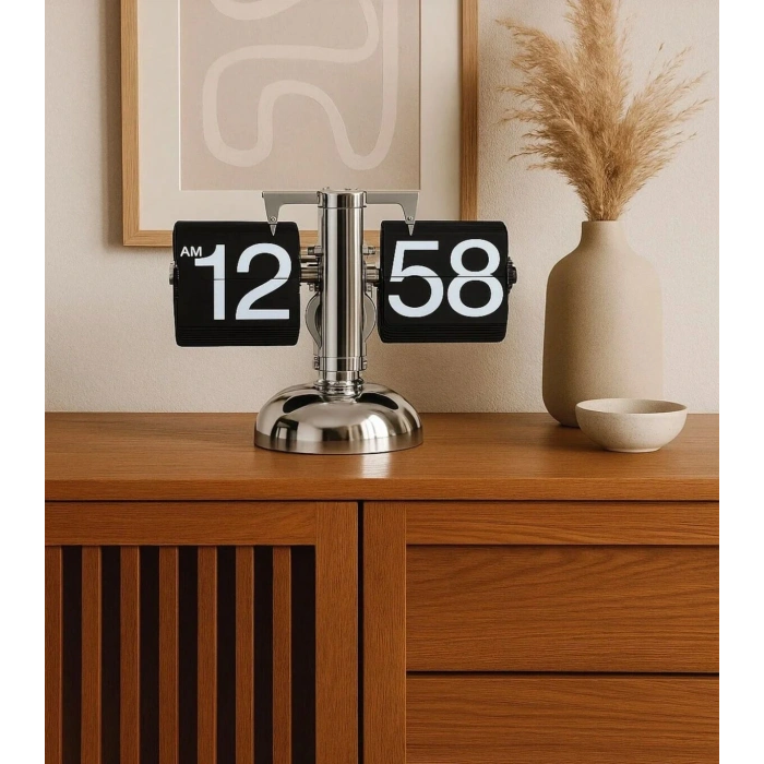 Retro Flip Masa Saati