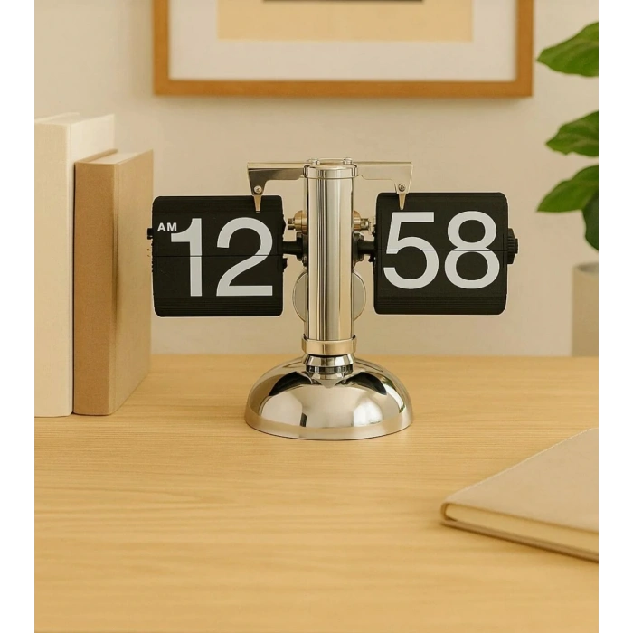 Retro Flip Masa Saati