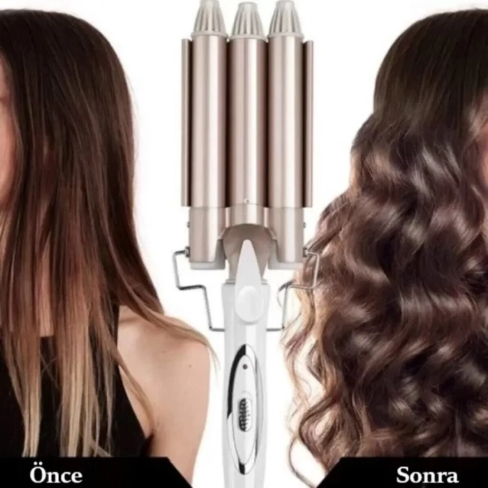 Su Dalgalı Saç Maşası