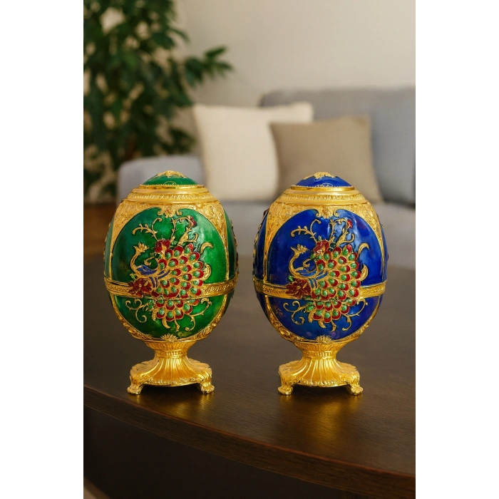 Swarovski Tavuskuşu Kürdanlık