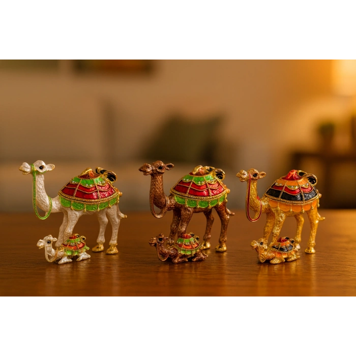 Swarovski Yavrulu Deve Model 4