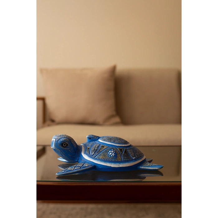 Tekli Ahşap Kaplumbağa