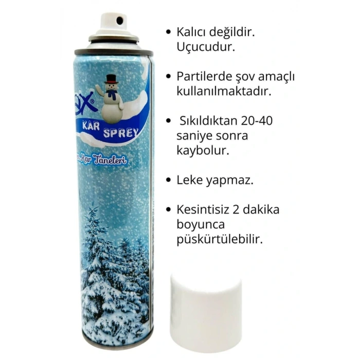 Yılbaşı Yapay Kar Spreyi 300 ml