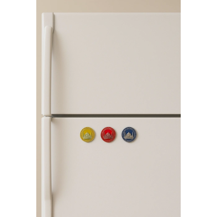 Yöresel Sultanahmet Magnet Yuvarlak Tasarım