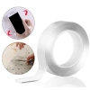 Çift Taraflı Şeffaf Nano Bant 3 Metre x 2 cm – Güçlü Yapışkanlı Kesilebilir Nano Jel Bant