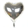 Gümüş Rengi Uçan Folyo Balon 80 Cm.