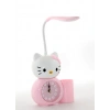 Hello Kitty Masa Lambası Saat Ve Kalemlik