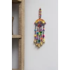 İstanbul Temalı Renkli Boncuklu Asmalı Rüzgar Çanı