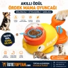 Köpek ve Kedi İçin Ödül Mamalı İnteraktif Zeka Oyuncağı – Kaydırmalı Mama Dağıtıcı