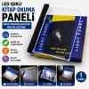 LED Işıklı Kitap Okuma Paneli – Light Panel Book Light