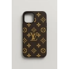 Louis Vuitton Desenli Kabartmalı iPhone 13 Kılıfı