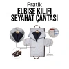 Pratik Elbise Kılıfı Seyahat Çantası