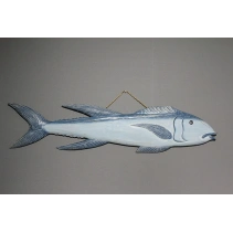 Ahşap Duvara Asmalı Balık Pano