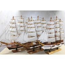 Ahşap Yelken Gemi Model 3